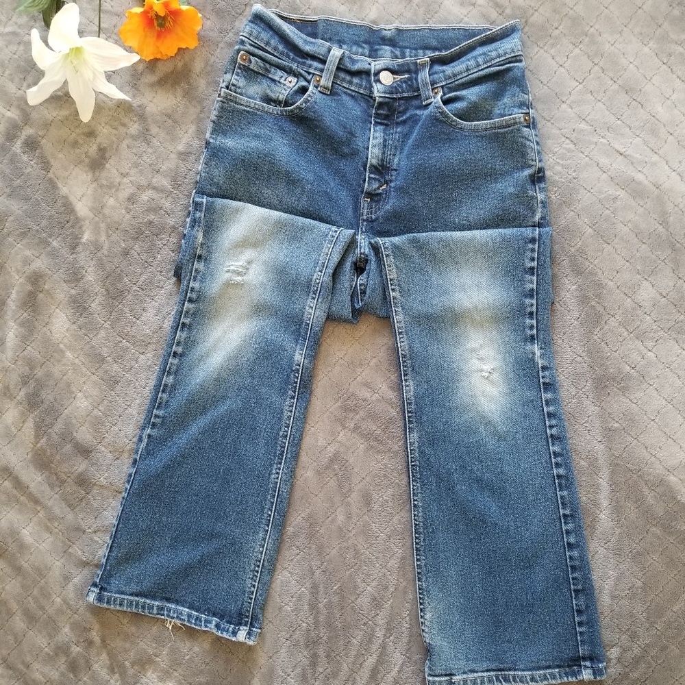 Levi's 517 vintage low rise boot cut jean